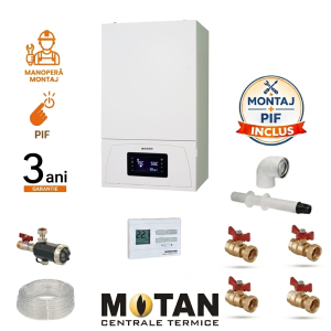 Gemini_Generated_Image_hwt7tqhwt7tqhwt7 Pachet Montaj Centrala Motan Condens 100 25kW incalzire si ACM, Kit de evacuare inclus + Montaj + PIF (valabil pentru Dej+40Km)