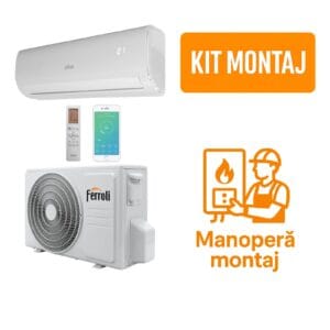 Pachet Montaj – Aer Conditionat FERROLI GIADA S 18.000 BTU