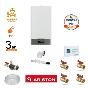 ariston Pachet Montaj Centrala Ariston Clas One Wi-Fi 24 si PIF