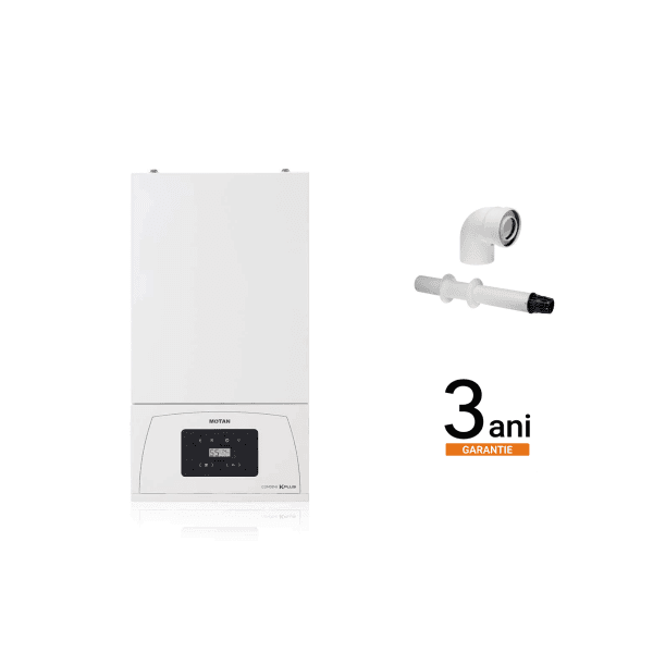 poza 2 Pachet Montaj Centrala Motan Condens KPLUS 20 kW incalzire si ACM, Kit de evacuare inclus + Montaj + PIF (valabil pentru Dej+40Km)