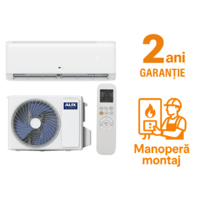 Pachet montaj – Aer Conditionat AUX Q Series Wi‑Fi 12000 BTU (UE+UI)