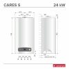 14732_4822_prd Pachet Montaj Centrala Ariston Cares S 24 21 kW incalzire si ACM, Kit de evacuare inclus + Montaj + PIF (valabil pentru Dej+40Km)