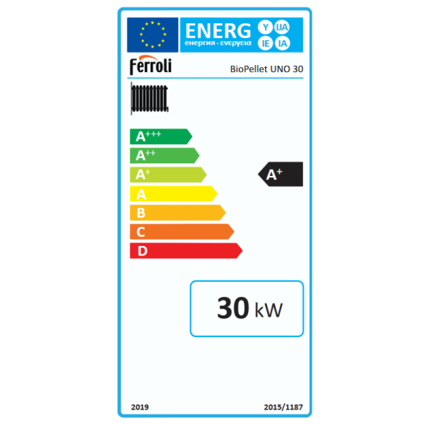 39174_14401_prd Cazan pe peleti Ferroli BioPellet Uno 30 kW