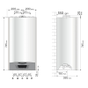 ariston 2 Pachet Montaj Centrala Termica Ariston CLAS ONE WI-FI 30, 30 kW, Condensare, Wi-Fi Integrat, Kit Evacuare + Montaj + PIF (valabil pentru Dej+40Km)
