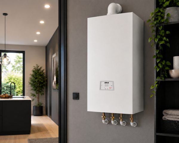 centrala-termica-arca-pixel-25f-25kw-conventionala (2) Pachet Montaj Centrala Clasica ARCA Pixel 25F, 25 kW incalzire si ACM, Kit evacuare inclus + Montaj + PIF (valabil pentru Dej+40Km)