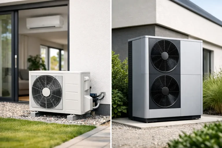 Pompe de căldură split sau monobloc: ce alegi?